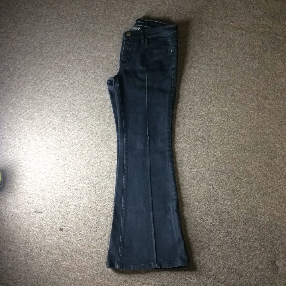 Banana Republic black flare jeans